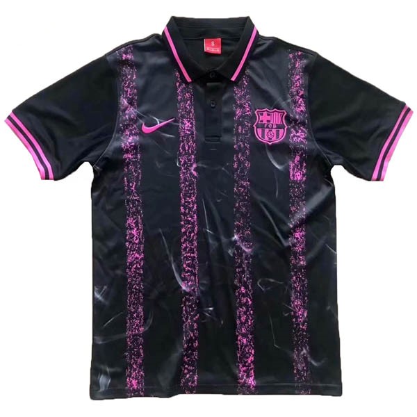 Polo Barcelona 2019-20 Schwarz Pink